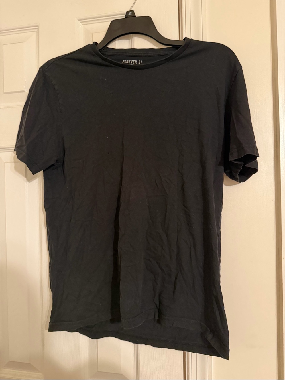 Forever 21 Men's Black Short Sleeve Crew Tee